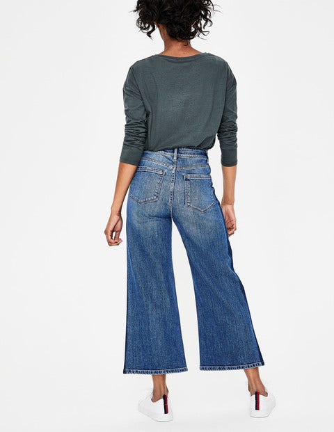 York 7/8-Jeans - Leichtes Vintage, Seitendetail York 7/8-Jeans - Leichtes Vintage, Seitendetail