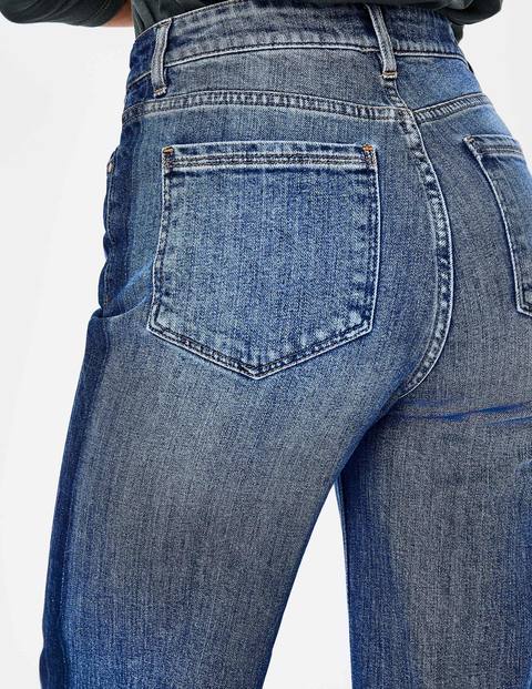 York 7/8-Jeans - Leichtes Vintage, Seitendetail York 7/8-Jeans - Leichtes Vintage, Seitendetail
