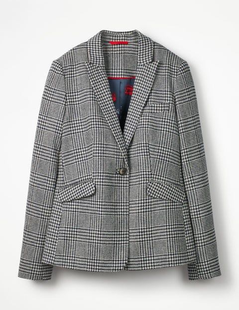 Bath British Tweed Blazer - Navy and Ivory Hotch Potch Bath British Tweed Blazer - Navy and Ivory Hotch Potch