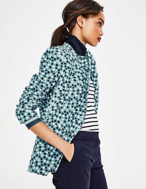 Oxshott Cord Blazer - Heritage Blue Navy, Stars Oxshott Cord Blazer - Heritage Blue Navy, Stars