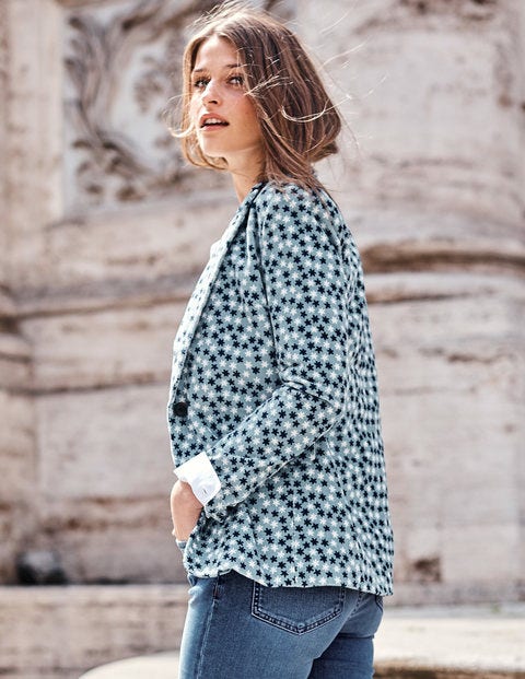 Oxshott Cord Blazer - Heritage Blue Navy, Stars Oxshott Cord Blazer - Heritage Blue Navy, Stars