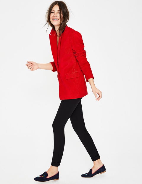 Oxshott Cord Blazer - Post Box Red Oxshott Cord Blazer - Post Box Red