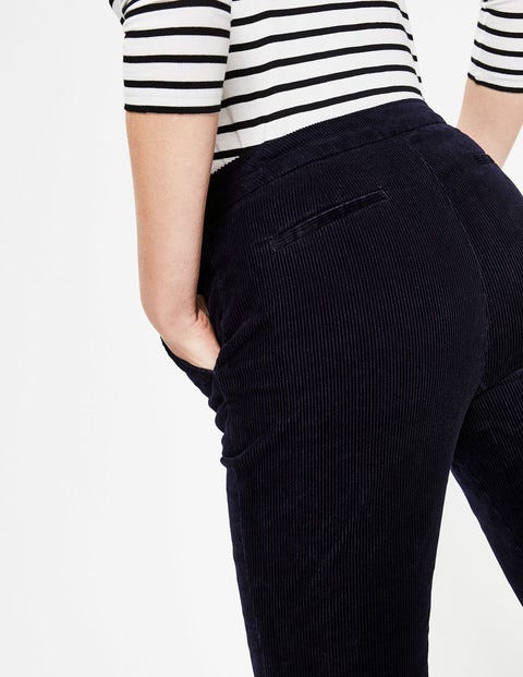 Cord Straight Leg Pants - Navy Cord Straight Leg Pants - Navy