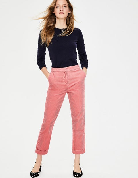 Cord Straight Leg Pants - Blush Cord Straight Leg Pants - Blush