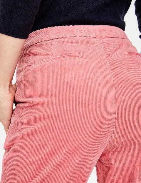 Cord Straight Leg Pants - Blush Cord Straight Leg Pants - Blush