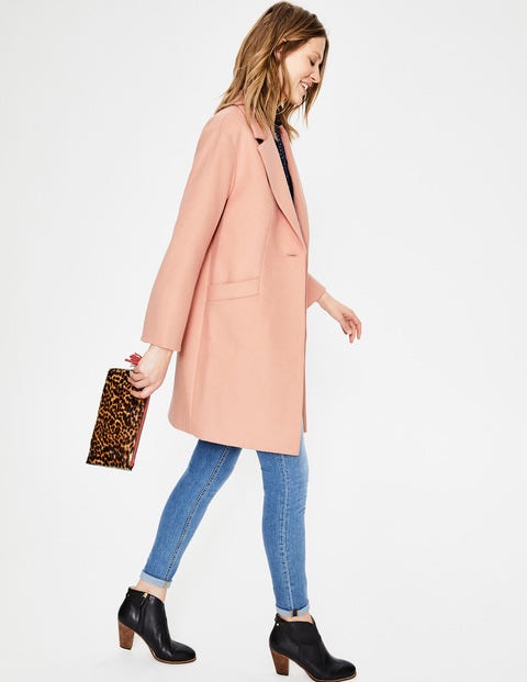 Holywell Coat - Antique Pink Holywell Coat - Antique Pink