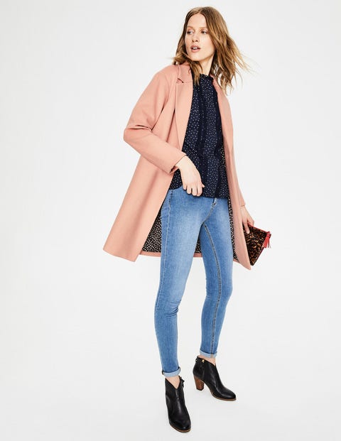 Holywell Coat - Antique Pink Holywell Coat - Antique Pink