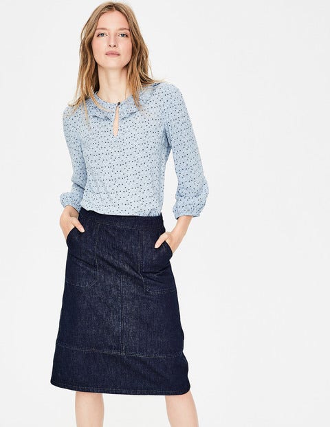 Burston Skirt - Rinse Indigo Burston Skirt - Rinse Indigo