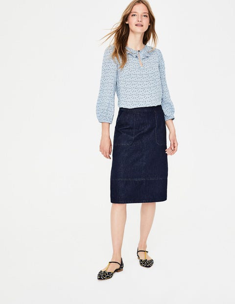 Burston Skirt - Rinse Indigo Burston Skirt - Rinse Indigo