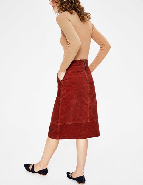Burston Skirt - Conker Burston Skirt - Conker