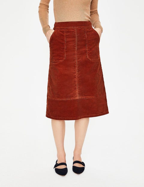 Burston Skirt - Conker Burston Skirt - Conker