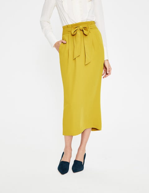 Melina Paperbag Skirt - Hot Mustard Melina Paperbag Skirt - Hot Mustard
