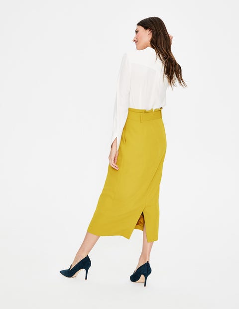 Melina Paperbag Skirt - Hot Mustard Melina Paperbag Skirt - Hot Mustard