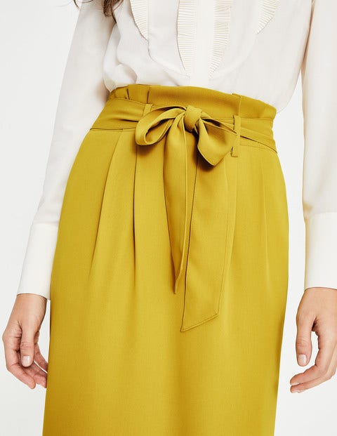Melina Paperbag Skirt - Hot Mustard Melina Paperbag Skirt - Hot Mustard
