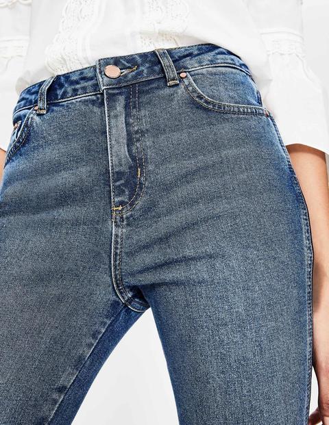 Edinburgh Jeans - Mid Vintage with Navy Edinburgh Jeans - Mid Vintage with Navy