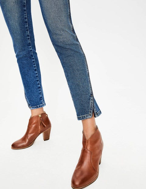 Edinburgh Jeans - Mid Vintage with Navy Edinburgh Jeans - Mid Vintage with Navy