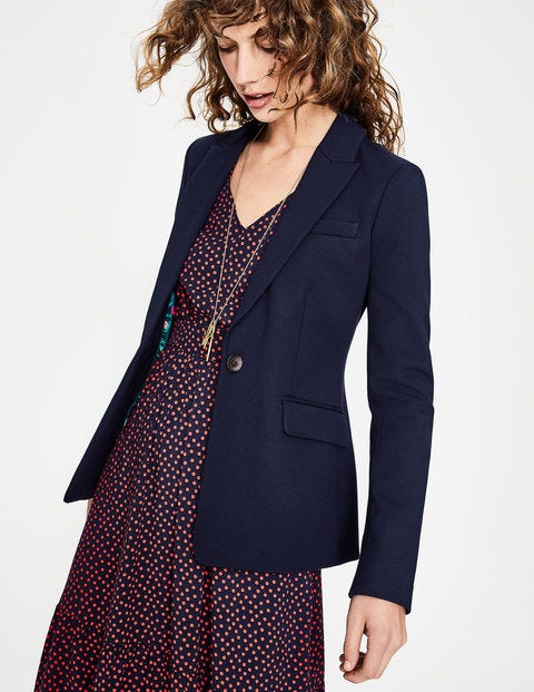 Nell Ponte-Blazer - Navy Nell Ponte-Blazer - Navy