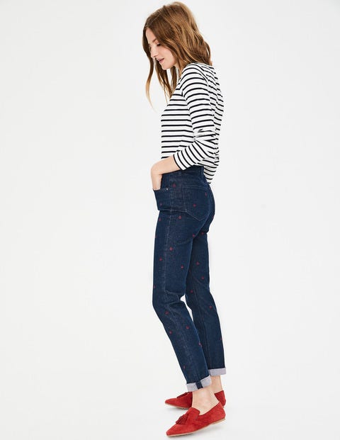 Cavendish Girlfriend Jeans - Embroidered Jean Cavendish Girlfriend Jeans - Embroidered Jean