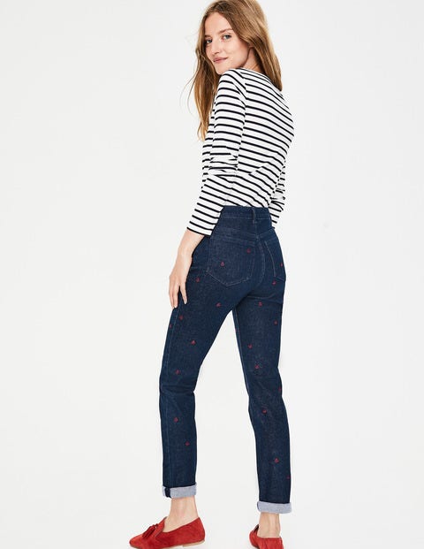 Cavendish Girlfriend Jeans - Embroidered Jean Cavendish Girlfriend Jeans - Embroidered Jean
