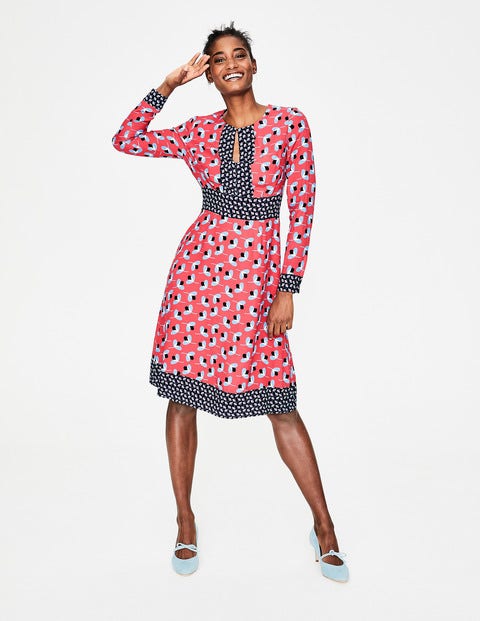 Daisy Dress - Pop Peony Clover Geo Daisy Dress - Pop Peony Clover Geo