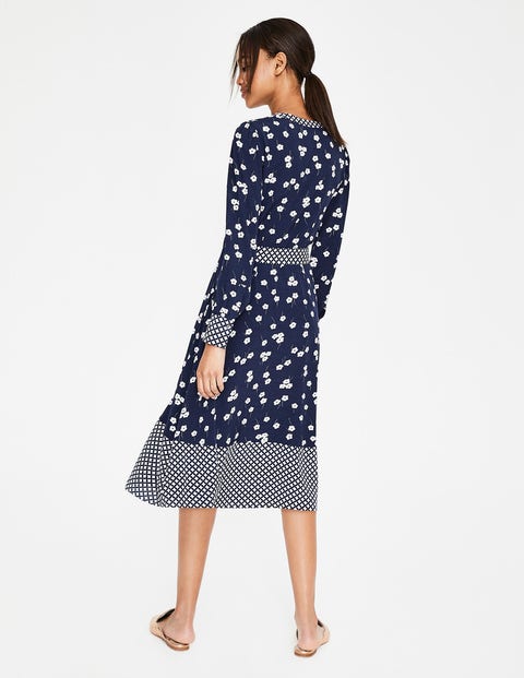 Eva Dress - Navy Blossom Eva Dress - Navy Blossom