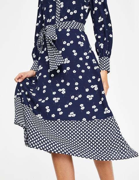 Eva Dress - Navy Blossom Eva Dress - Navy Blossom