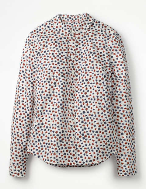 Modern Classic Shirt - Ivory, Scattered Stars Modern Classic Shirt - Ivory, Scattered Stars