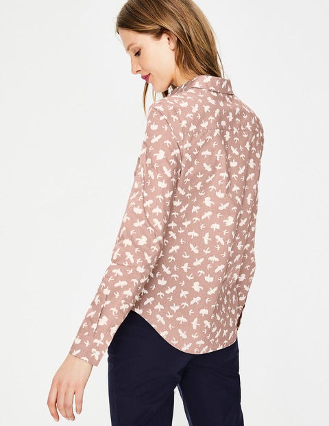 Modern Classic Shirt - Milkshake, Fleeting Birds Modern Classic Shirt - Milkshake, Fleeting Birds