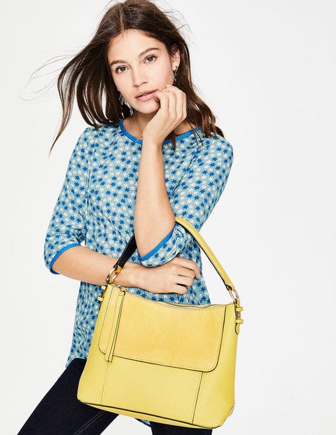 Hi-Lo Hem Top - Heritage Blue, Scattered Stars Hi-Lo Hem Top - Heritage Blue, Scattered Stars