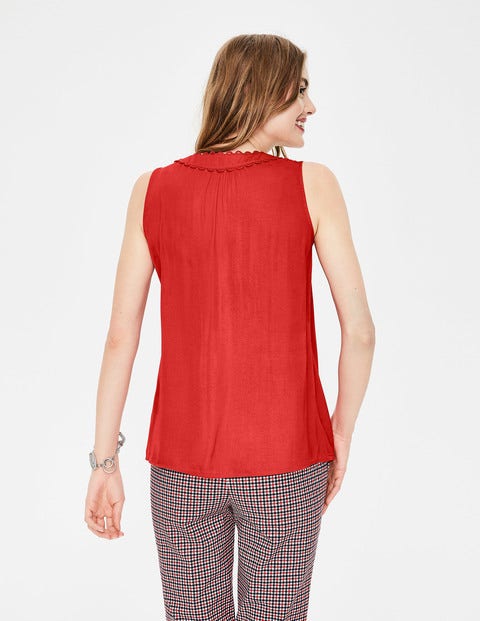 Gabriella Top - Post Box Red Gabriella Top - Post Box Red