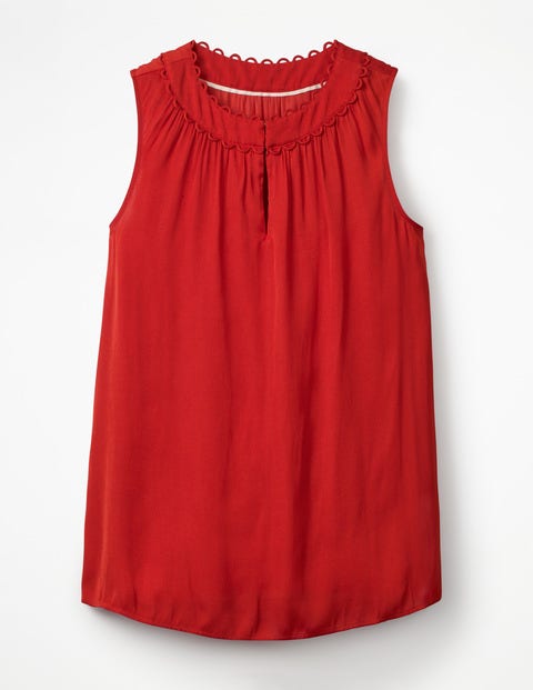 Gabriella Top - Post Box Red Gabriella Top - Post Box Red
