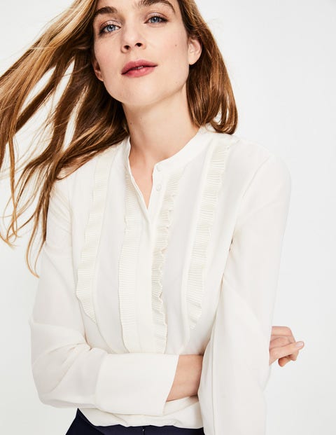 Macie Bluse - Naturweiß Macie Bluse - Naturweiß