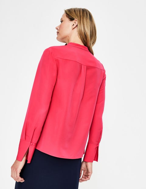 Macie Bluse - Knallige Pfingstrose Macie Bluse - Knallige Pfingstrose