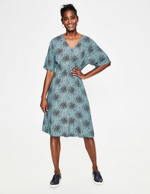 Truro Dress - Heritage Blue Flower Burst Truro Dress - Heritage Blue Flower Burst
