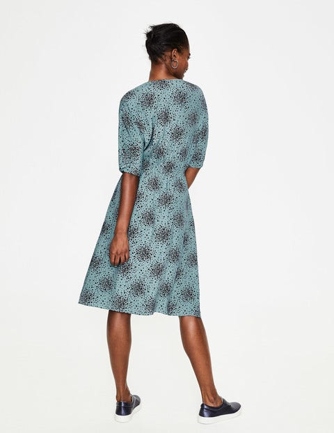 Truro Dress - Heritage Blue Flower Burst Truro Dress - Heritage Blue Flower Burst