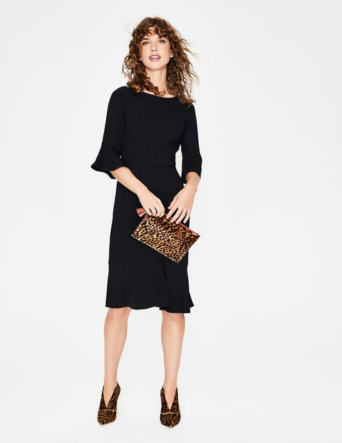 Flippy Pencil Dress - Black Flippy Pencil Dress - Black