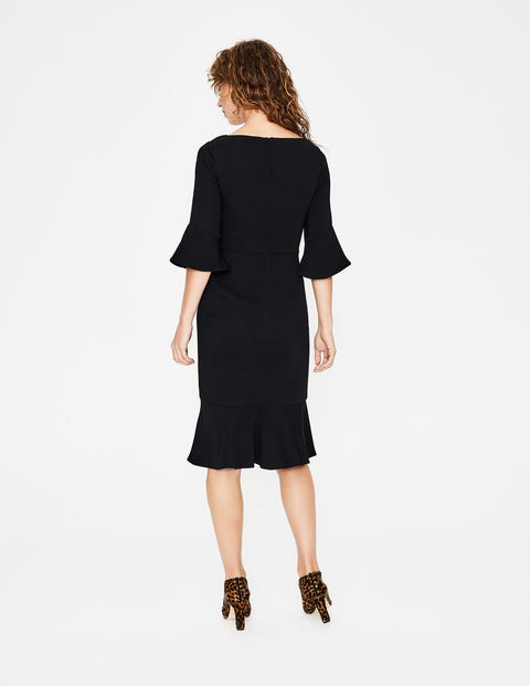 Flippy Pencil Dress - Black Flippy Pencil Dress - Black