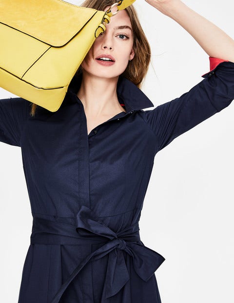 Roseland Shirt Dress - Navy Roseland Shirt Dress - Navy