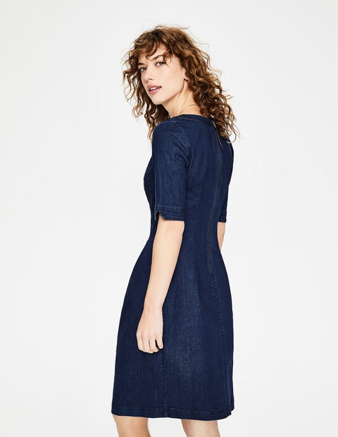 Alice Denim Dress - Bright Blue Alice Denim Dress - Bright Blue