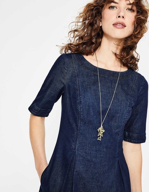 Alice Denim Dress - Bright Blue Alice Denim Dress - Bright Blue