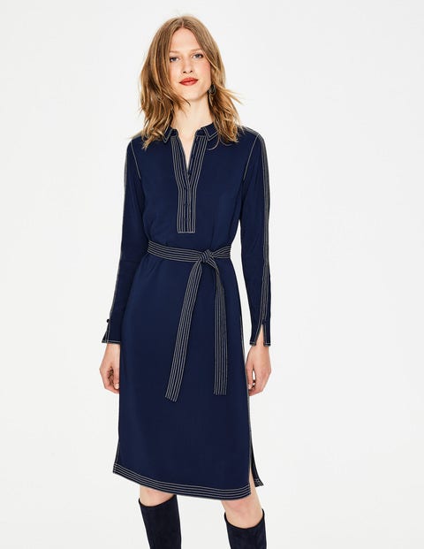 Scarlett Shirt Dress - French Navy Scarlett Shirt Dress - French Navy