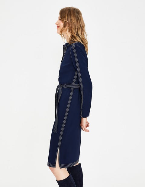 Scarlett Shirt Dress - French Navy Scarlett Shirt Dress - French Navy