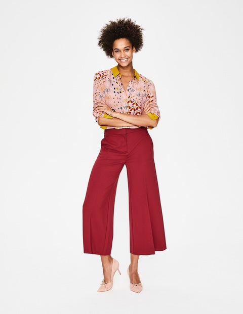 Silk Shirt - Milkshake, Meadow Silk Shirt - Milkshake, Meadow
