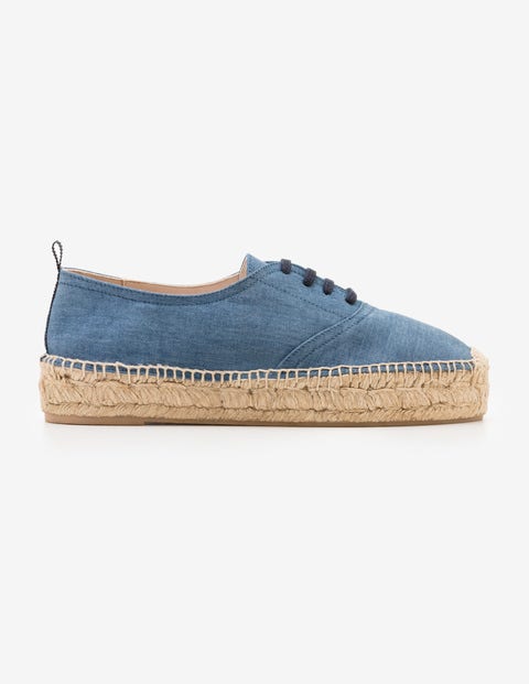 Mila Espadrilles - Chambray Mila Espadrilles - Chambray