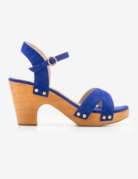 Olivia Clog-Sandalen - Blau Olivia Clog-Sandalen - Blau