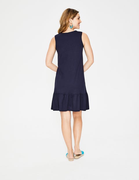 Arabella Jersey Dress - Navy Arabella Jersey Dress - Navy