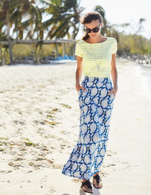 Short Sleeve Breton - Ivory/Citrus Short Sleeve Breton - Ivory/Citrus