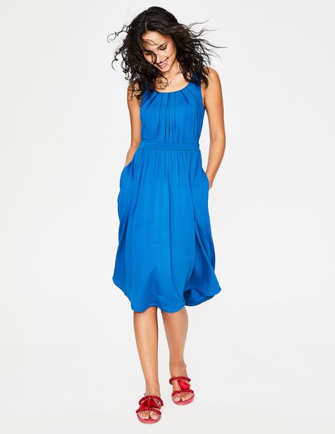 Emmie Jersey Dress - Cyan Emmie Jersey Dress - Cyan