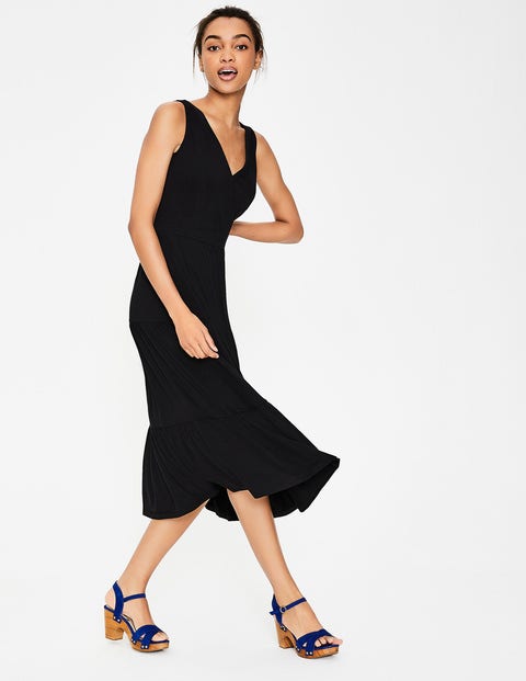 Nicole Jersey Dress - Black Nicole Jersey Dress - Black