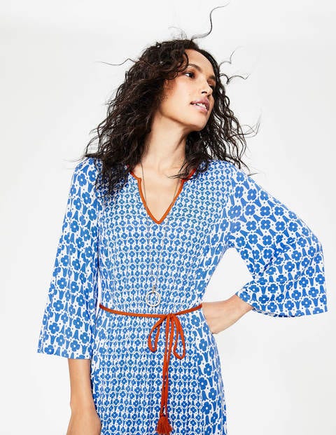 Bella Jersey Dress - Tide Dutch Floral Bella Jersey Dress - Tide Dutch Floral